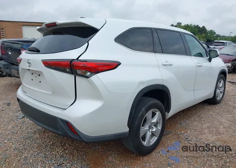 2022 Toyota Highlander L из США, поврежденный, VIN 5TDCZRAH3NS546761